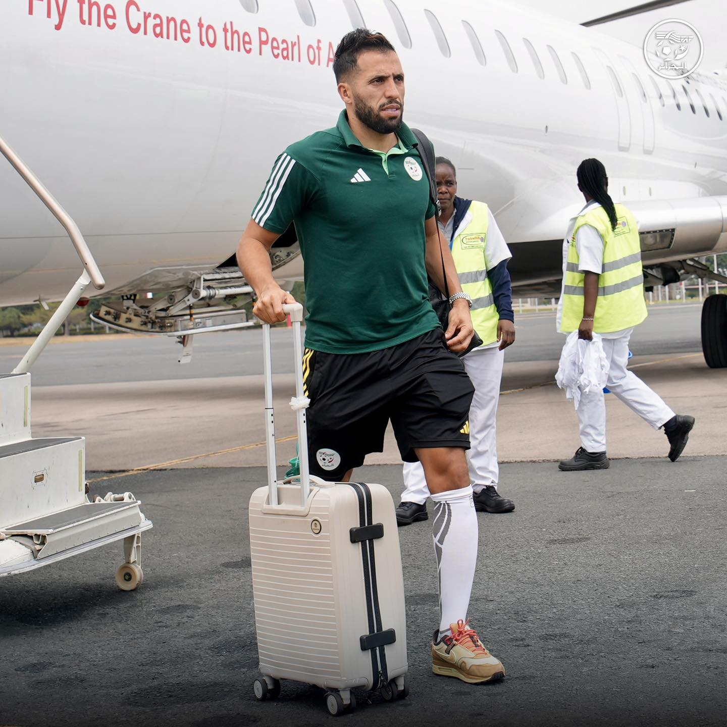 CHAN 2025: les Verts sont arrivés à Nairobi