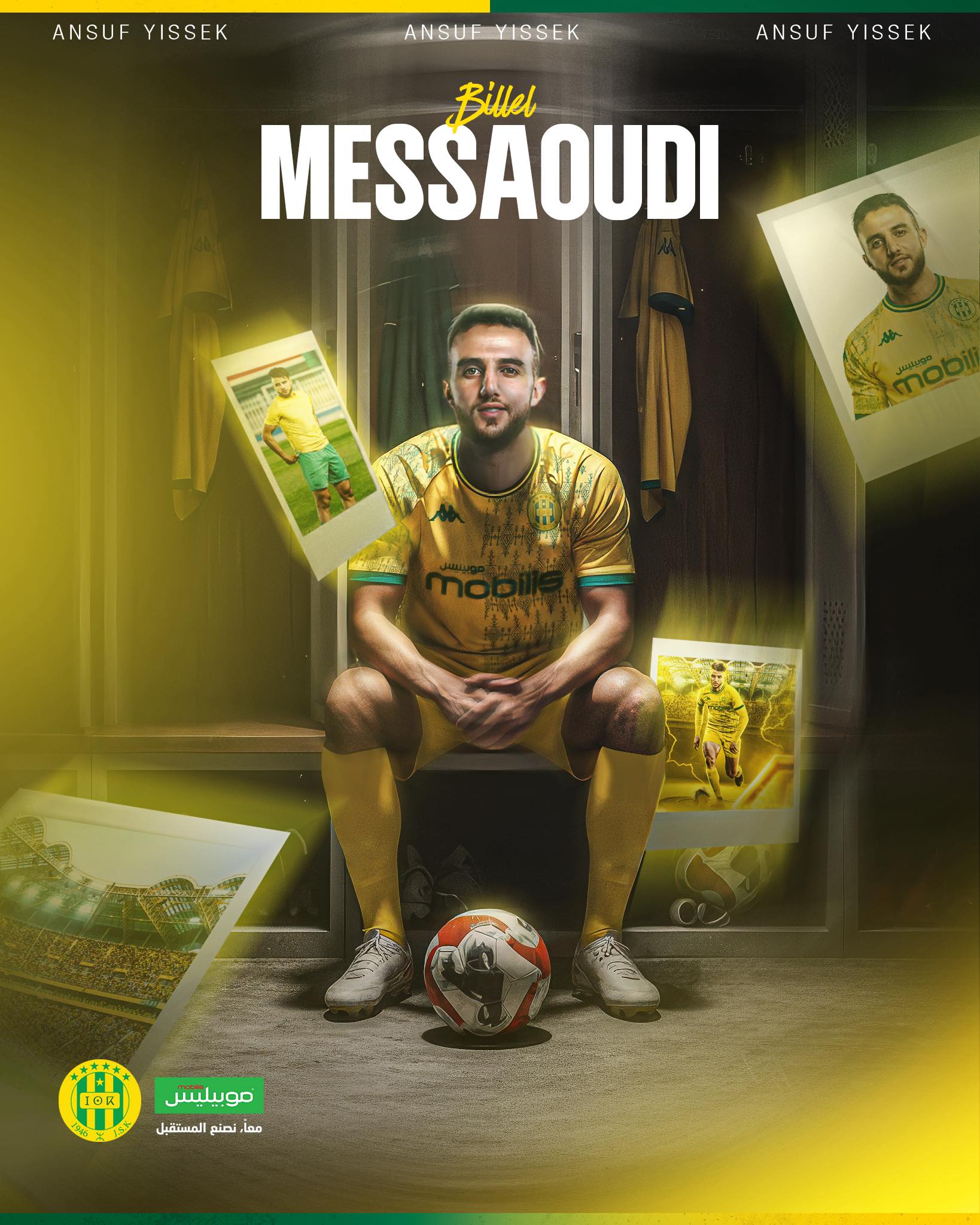 Billal Messaoudi à la JSK; c’est fait
