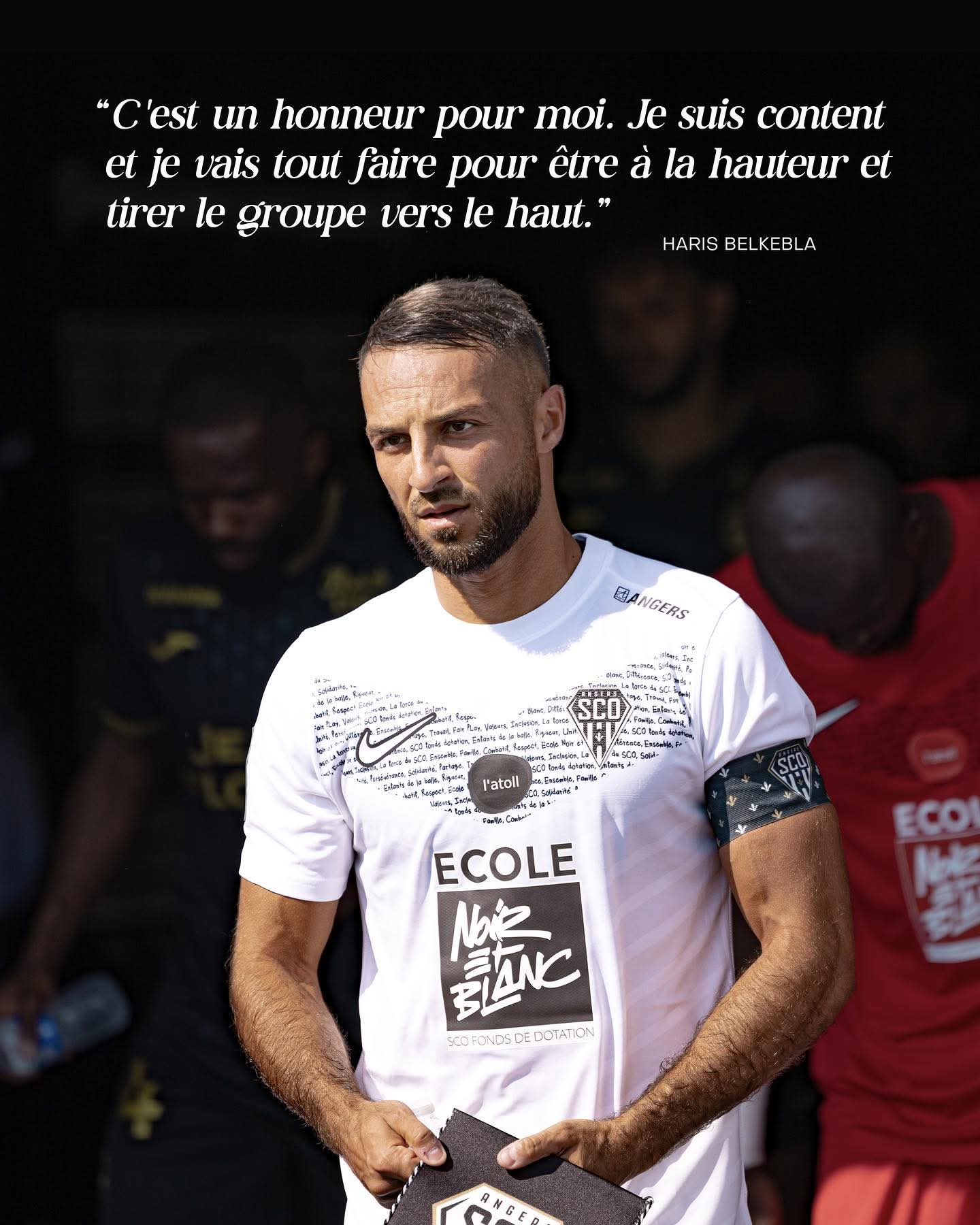 France : Belkebla nommé capitaine d’Angers SCO