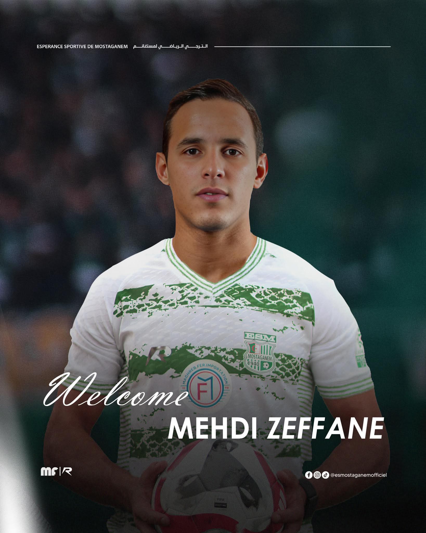 Transferts : Mehdi Zeffane rejoint l’ES Mostaganem